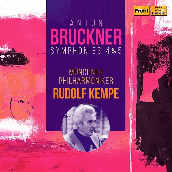 Cover for Munchner Philharmoniker · Anton Bruckner: Symphonies 4 &amp; 5 (CD) (2022)