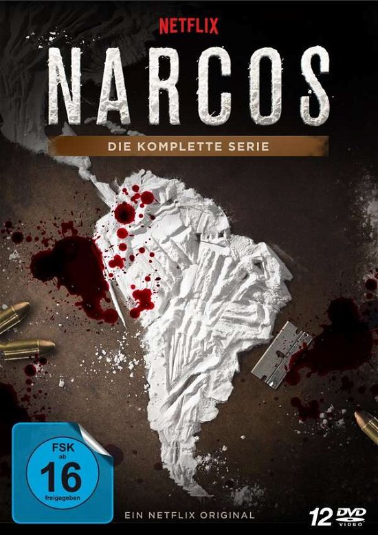 Cover for Moura,wagner / Pascal,petro / Holbrook,boyd/+ · Narcos-die Komplette Serie (Staffel 1-3) (DVD) (2019)