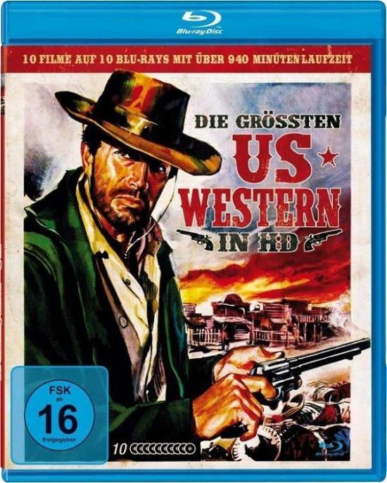 Cover for DIE GRÖßTEN US-WESTERN IN HD (Blu-ray) (2019)