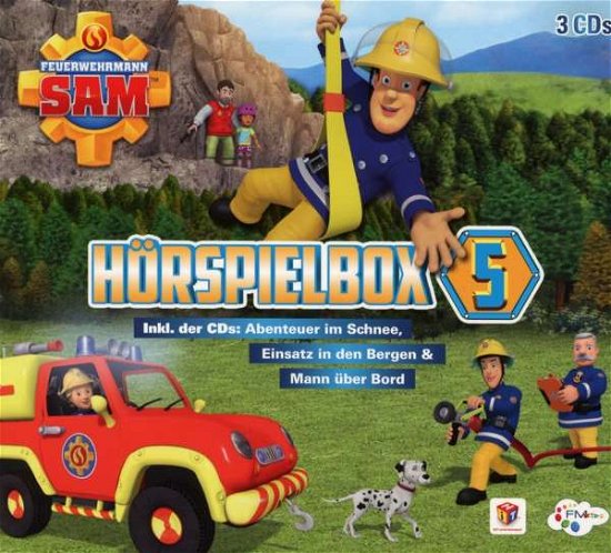 Cover for Feuerwehrmann Sam · Feuerwehrmann Sam-hörspiel Box 5 (CD) (2018)