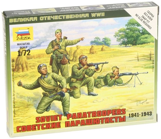 Cover for Zvezda · Soviet Paratroops (Spielzeug)