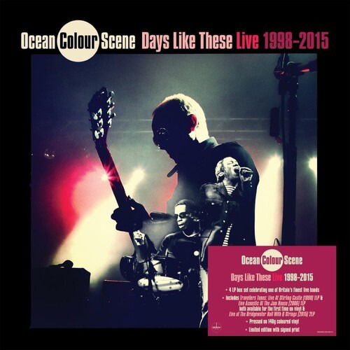 Cover for Ocean Colour Scene · Days Like These - Live - 1998 -2015 (LP) [Signed edition] (2024)