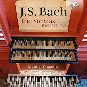 Cover for Manuel Tomadin · J.S. Bach: Trio Sonatas Bwv 525-530 (CD) (2023)