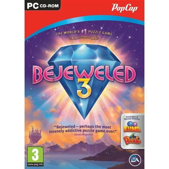 Bejeweled 3 · Bejeweled 3-pc Game (MERCH)