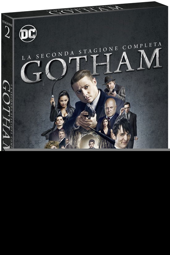 Cover for Donal Logue,david Mazouz,ben Mckenzie,jada Pinkett Smith,erin Richards · Gotham - Stagione 02 (DVD) (2017)