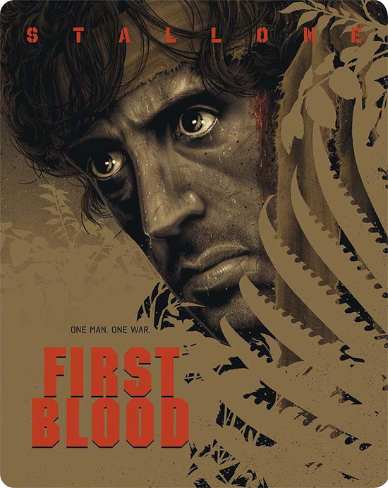 Cover for Rambo 40th Anniversary Steelbook Rework 2023 · Rambo - First Blood Limited Edition Steelbook (4K UHD Blu-ray) (2023)