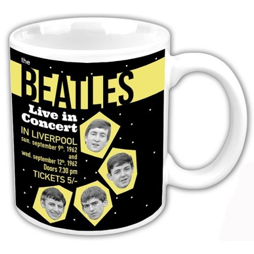 Cover for The Beatles · The Beatles Boxed Standard Mug: Live in Concert 1962 (Kopp) [White edition] (2014)