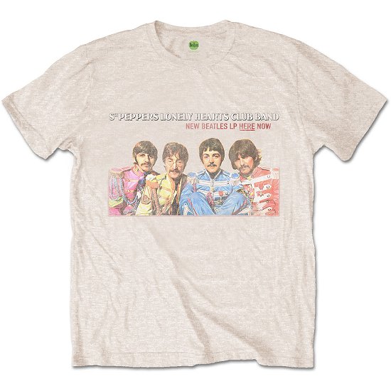 The Beatles Unisex T-Shirt: LP Here Now - The Beatles - Fanituote - Apple Corps - Apparel - 5055979999386 - 