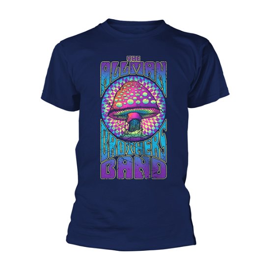 Cover for The Allman Brothers Band · Mushroom (T-shirt) [size S] [Blue edition] (2017)