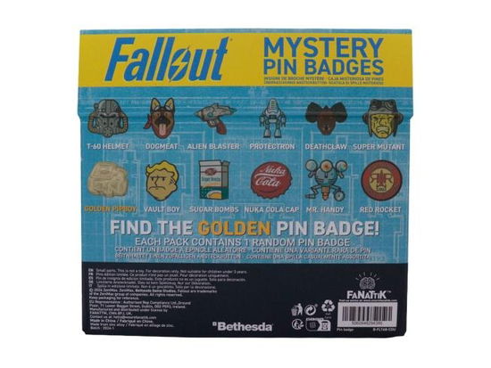 Fallout Ansteck-Pins Display Mystery Pin Badge (12 (Toys) (2024)