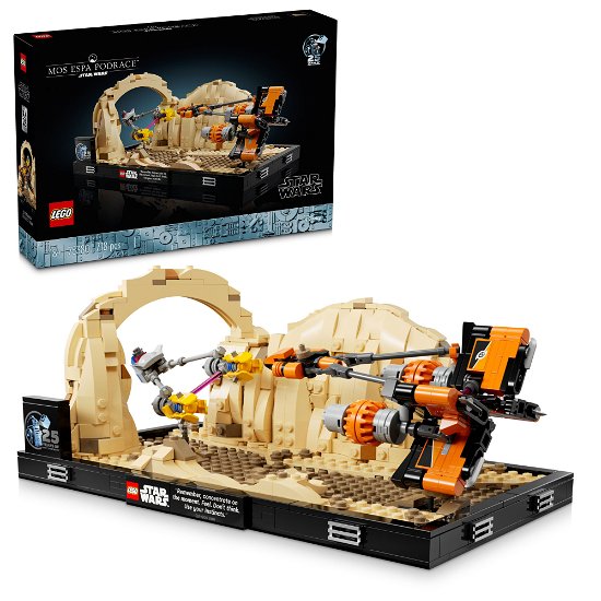 Cover for Lego Star Wars · Lego Star Wars - Mos Espa PodraceaÃÂÃÂ¢ Diorama (75380) (Spielzeug)