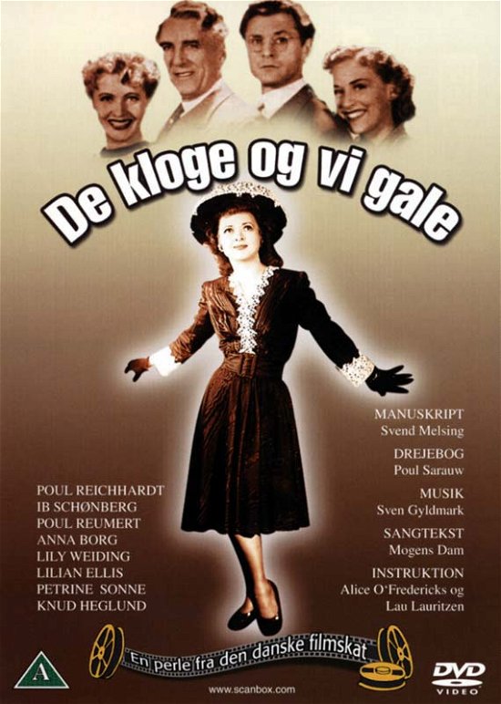 Cover for De Kloge Og Vi Gale (DVD) (2020)