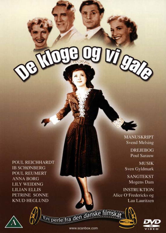 De Kloge Og Vi Gale -  - Elokuva - Nordisk Film - 5708758702386 - torstai 3. syyskuuta 2020