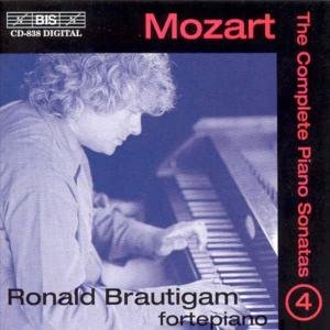 Cover for Mozart / Brautigam · Complete Piano Sonatas 4 (CD) (2000)