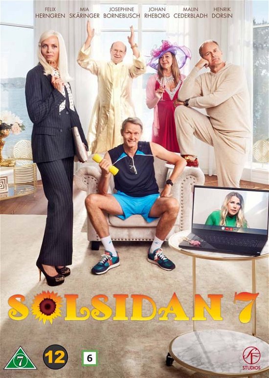 Cover for Solsidan - Season 7 (DVD) (2022)