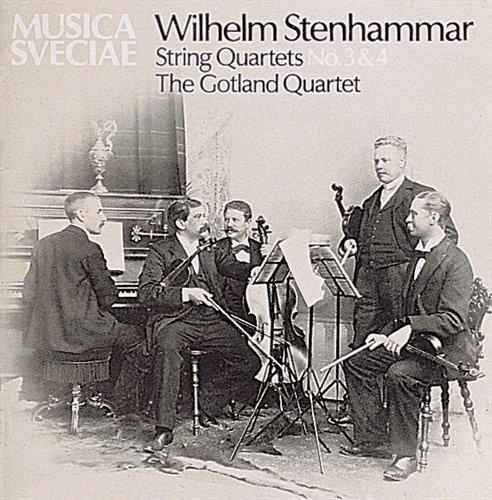 Cover for W. Stenhammar · String Quartets Nos. 3 &amp; 4 (CD) (2019)