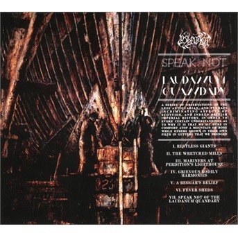 Cover for Ashenspire · Speak Not Of The Ladanum Quandry (CD) (2017)