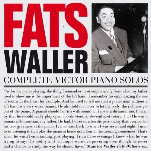 Cover for Fats Waller · Complete Victor Pianos Solos (CD) (2013)