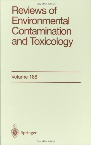 Cover for George W. Ware · Reviews of Environmental Contamination and Toxicology: Continuation of Residue Reviews - Reviews of Environmental Contamination and Toxicology (Gebundenes Buch) [2001 edition] (2000)