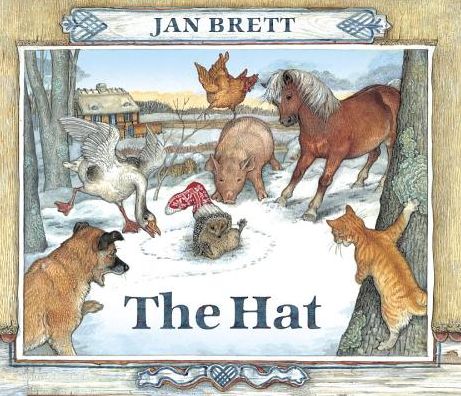 The Hat: Oversized Board Book - Jan Brett - Książki - Penguin Putnam Inc - 9780399547386 - 18 października 2016