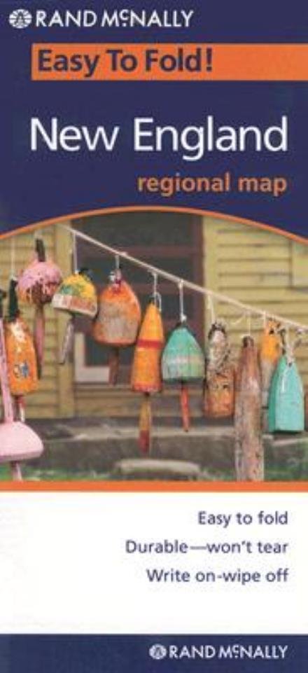 Cover for Rand Mcnally · Rand Mcnally New England Easy to Fold (Laminated) (Rand Mcnally Easy to Fold!) (Landkarten) [Map edition] (2013)