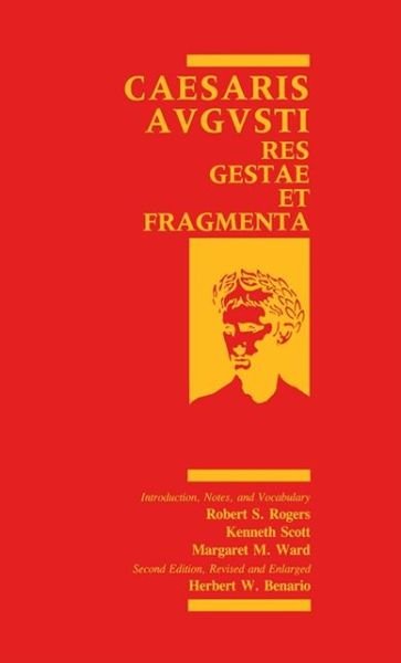 Res Gestae et Fragmenta - Emperor of Rome Augustus Caesar - Libros - Wayne State University Press - 9780814321386 - 1 de junio de 1990
