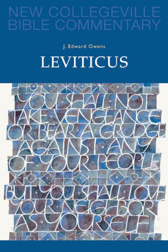 Cover for J. Edward Ownes Osst · Leviticus: Volume 4 (New Collegeville Bible Commentary: Old Testament) (Paperback Book) (2011)