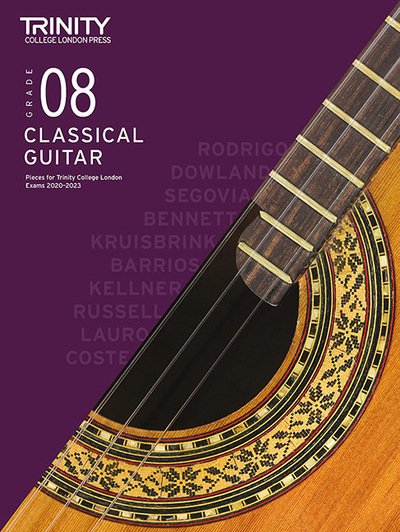 Cover for Trinity College London · Trinity College London Classical Guitar Exam Pieces From 2020: Grade 8 (Sheet music) (2019)