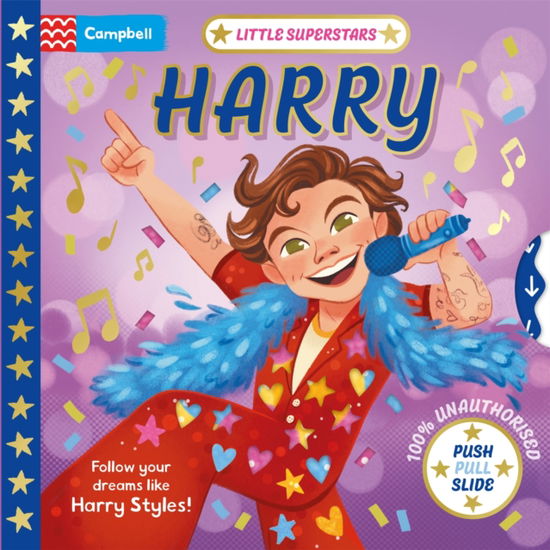 Cover for Campbell Books · Little Superstars: Harry (Tavlebog) (2026)