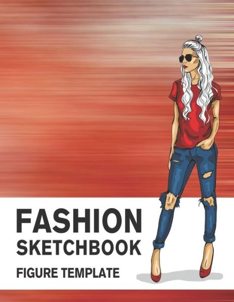 Cover for Lance Derrick · Fashion Sketchbook Figure Template (Paperback Book) (2019)