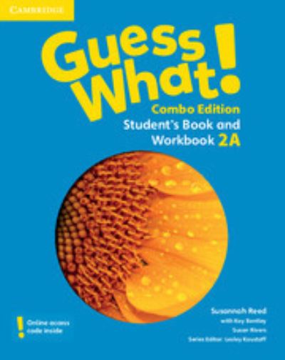 Cover for Lesley Koustaff · Guess What! Level 2 Student's Book and Workbook A with Online Resources Combo Edition (Book) (2017)