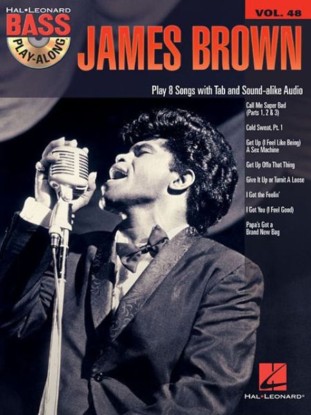 Cover for James Brown · James Brown Bass Play-Along Volume 48 (Book) [Reprint edition] (2015)