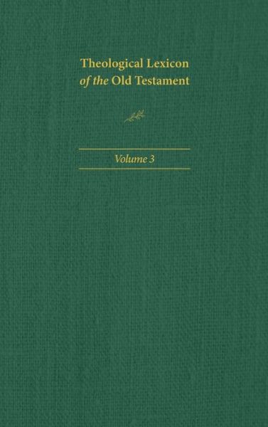 Cover for Ernst Jenni · Theological Lexicon of the Old Testament (Book) (2023)