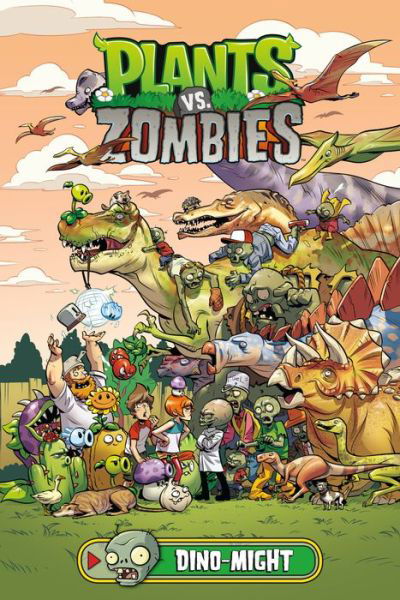 Cover for Paul Tobin · Plants vs. Zombies Volume 12: Dino-Might (Hardcover bog) (2019)