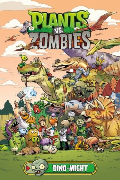 Cover for Paul Tobin · Plants Vs. Zombies Volume 12: Dino-might (Inbunden Bok) (2019)
