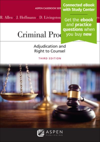 Cover for Ronald J. Allen · Criminal Procedure Adjudication and the Right to Counsel (Book) (2020)