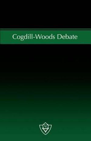 Cogdill-woods Debate - Roy E Cogdill - Böcker - Guardian of Truth Foundation - 9781584270386 - 1958