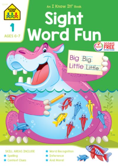 Cover for School Zone Publishing Company Staff · Basic Sight Word Fun! (Paperback Book) (2019)