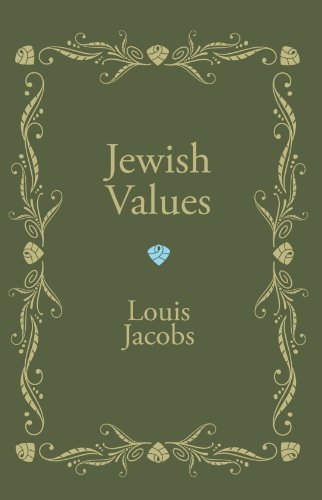Cover for Louis Jacobs · Jewish Values: (Pocketbok) (2008)