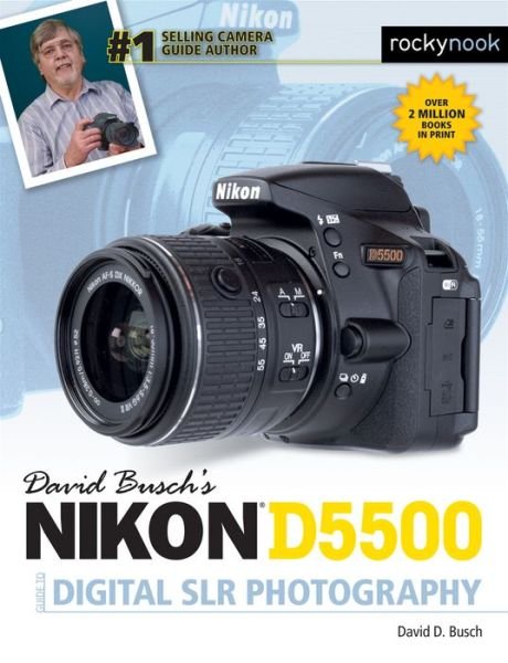 Cover for David D. Busch · David Busch's Nikon D5500 Guide to Digital SLR Photography (Paperback Bog) (2015)