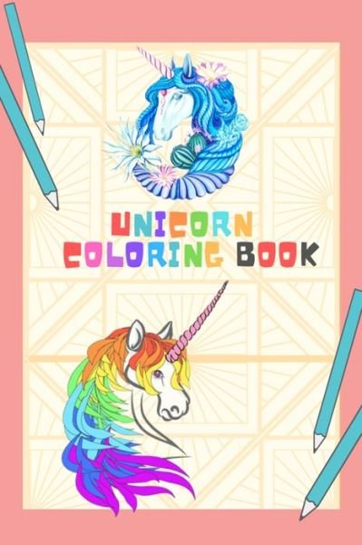 Cover for Masab Coloring Press House · Unicorn Coloring Book (Pocketbok) (2019)