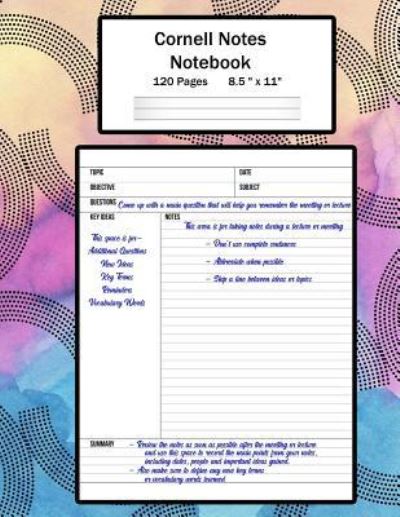 Cover for Cricket Creek Creatives · Cornell Notes Notebook (Paperback Book) (2018)