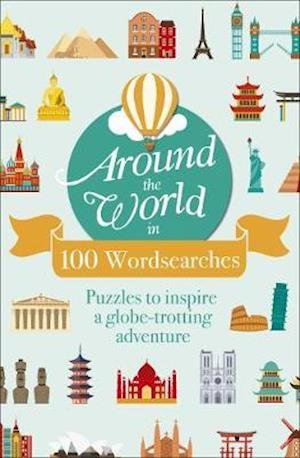 Cover for Eric Saunders · Around the World in 100 Wordsearches: Puzzles to Inspire a Globe-trotting Adventure (Taschenbuch) (2020)