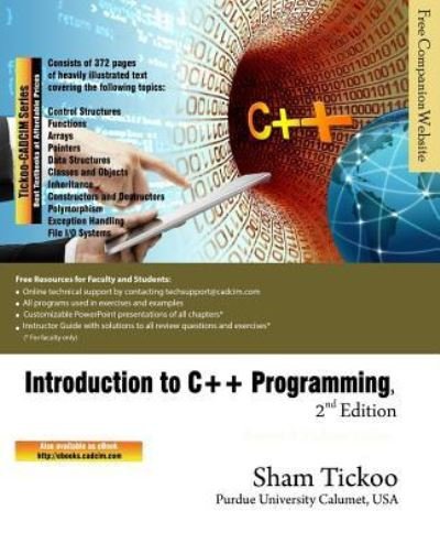 Cover for Prof Sham Tickoo Purdue Univ · Introduction to C++ Programming, 2nd Edition (Paperback Book) (2016)