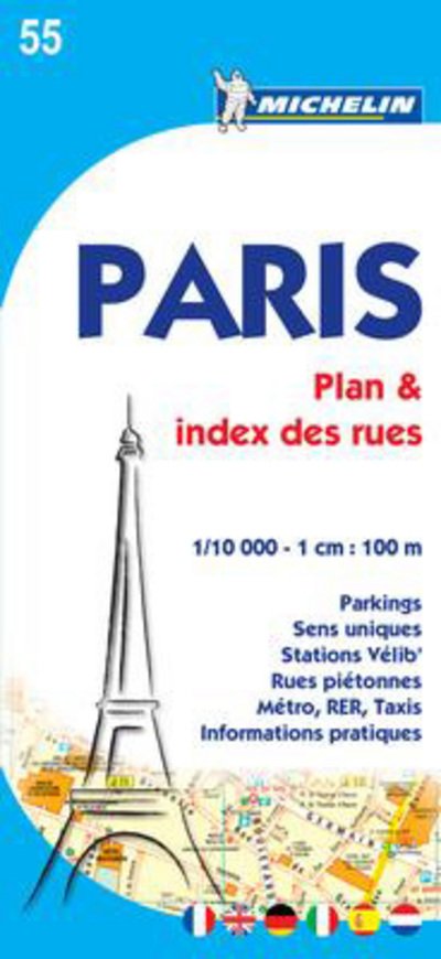 Paris Plan & Index des rues*, Michelin 55 - Michelin - Bøger - Michelin - 9782067150386 - 31. marts 2012
