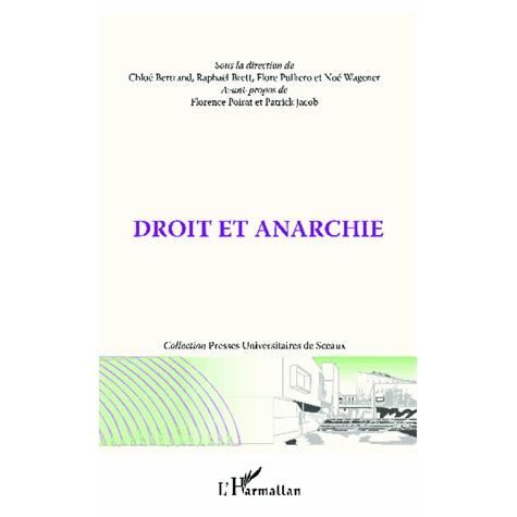 Cover for Chloé Bertrand · Droit et anarchie (Paperback Book) (2021)