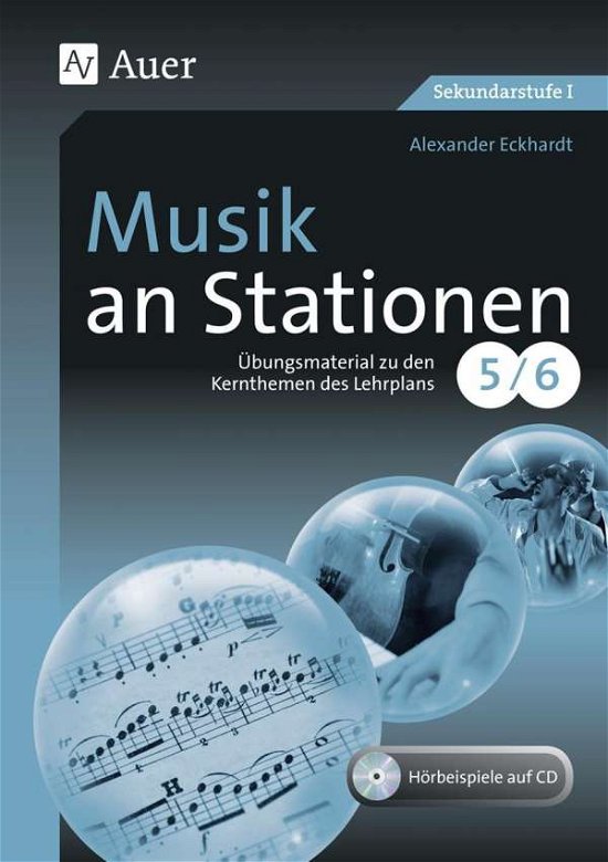 Cover for Deubler · Musik an Stationen 5/6,m.CD-ROM (Buch)