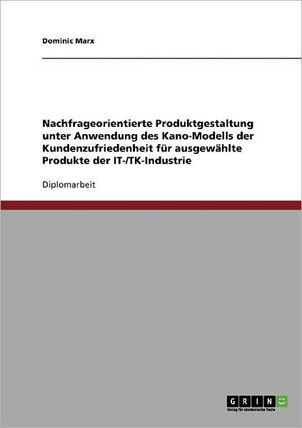 Cover for Marx · Mit dem Kano-Modell zu mehr Kunden (Bog) [German edition] (2007)