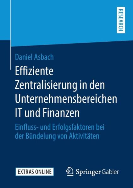 Cover for Asbach · Effiziente Zentralisierung in de (Book) (2020)