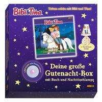 Cover for Panini Verlags GmbH · Bibi &amp; Tina: Deine große Gutenacht-Box mit Buch und Nachttischlampe (Inbunden Bok) (2021)
